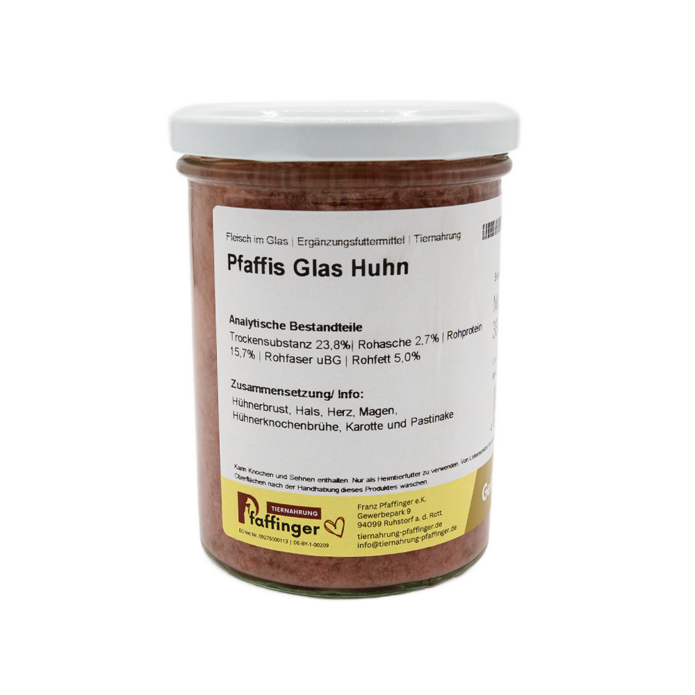Pfaffis Glas Huhn