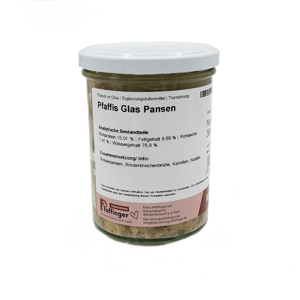 Pfaffis Glas Pansen