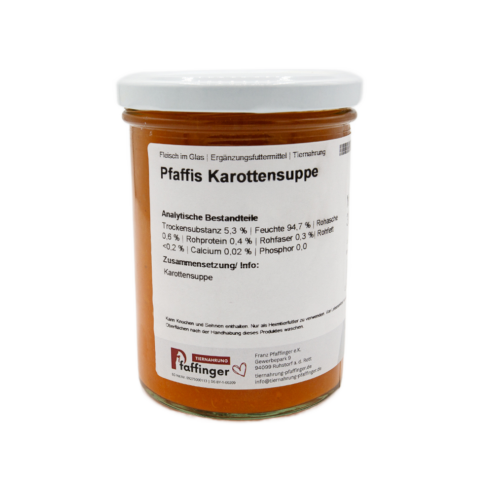 Pfaffis Karottensuppe
